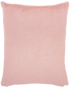 FUR VV021 BLUSH 22" x 22" THROW PILLOW