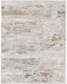 Glitz GLZ23 Grey Multicolor 2'3" x 7'6" Area Rug
