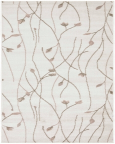 Grafix GRF15 Ivory Beige 2'3" x 7'6" Area Rug