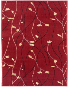 Grafix GRF15 Red Rug, 2'3" x 7'6"