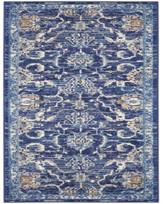 Grafix GRF24 Navy 2' x 6' Area Rug