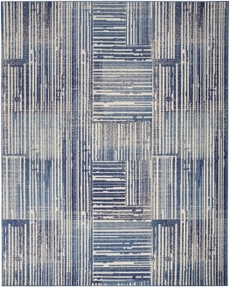 Grafix GRF42 Blue Grey Area Rug