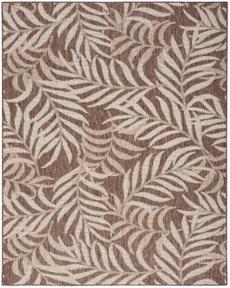 Garden Oasis GOA01 Mocha Area Rug