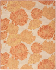 Garden Oasis GOA04 Coral Area Rug