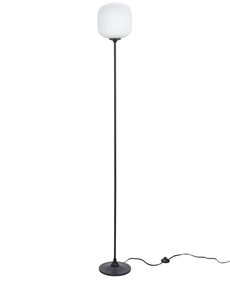 63" HAF5B Black Metal Floor Lamp