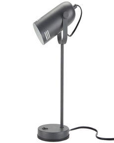18" HAD01 Black Metal Desk Lamp