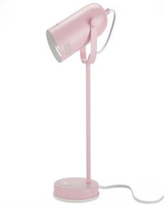 18" HAD01 Pink Metal Desk Lamp