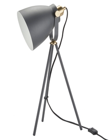 21" HAD02 Black Metal Table Lamp