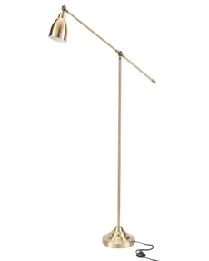 56" HAF1G Gold Metal Floor Lamp