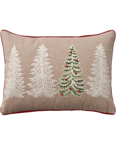 Holiday Pillow EE374 Natural 12" X 20" Throw Pillow