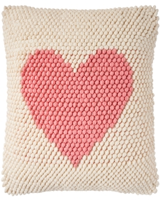 Holiday Pillows GC800 Pink 18" x 18" Throw Pillow