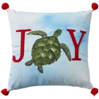 Holiday Pillow L0463 Multicolor 18" X 18" Throw Pillow