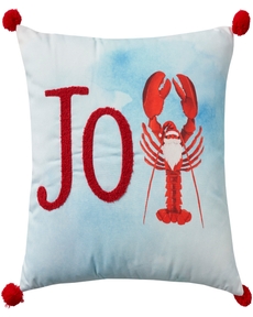 Holiday Pillow L0464 Multicolor 18" X 18" Throw Pillow