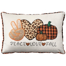 Holiday Pillow L2597 Multicolor 14" X 20" Throw Pillow