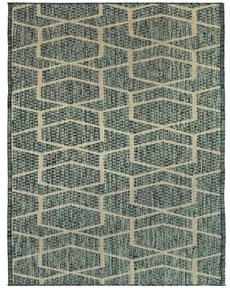 Horizon Indoor/Outdoor HOZ01 Green 2'2" x 8' Area Rug
