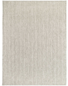 Horizon Indoor/Outdoor HOZ02 Grey 2'2" x 8' Area Rug