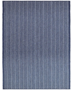 Horizon Indoor/Outdoor HOZ02 Navy 2'2" x 8' Area Rug