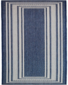 Horizon Indoor/Outdoor HOZ03 Navy 2'2" x 8' Area Rug