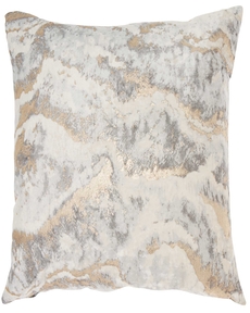 Sofia BJ109 Lt Grey 18" X 18" Throw Pillow