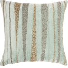 LUMINESCENCE E1057 CELADON COTTON VELVET 18" x 18" THROW PILLOW