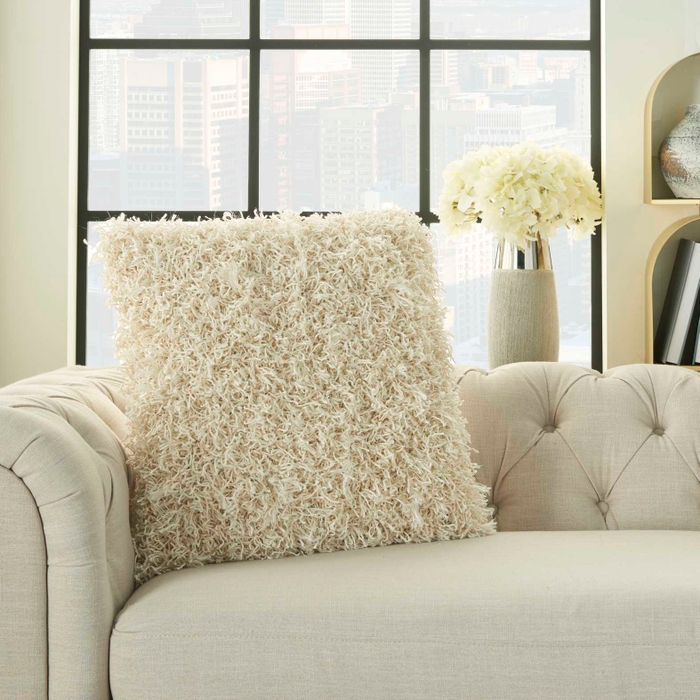Inspire Me Home Decor Tr023 Ivory 20 X 20 Throw Pillow
