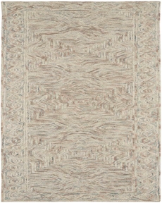 Interlock ITL03 Blue/Ivory Rug, 2'3" x 7'6"