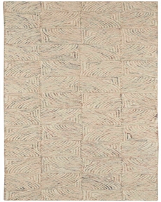 Interlock ITL05 Ivory Multicolor Rug, 2'3" x 7'6"