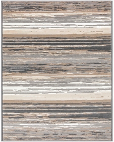 Jubilant JUB04 Grey/Beige 2'3" x 7'3" Area Rug