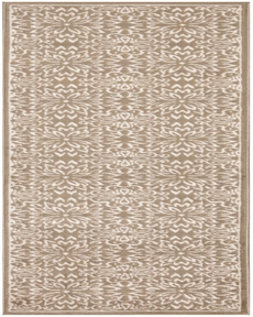 Jubilant JUB06 Taupe 2' x 6' Area Rug