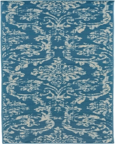 Jubilant JUB09 Blue Rug, 2'3" x 7'3"