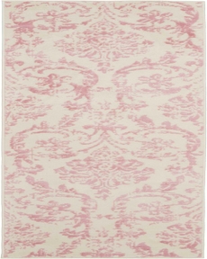 Jubilant JUB09 Ivory Pink 2' x 6' Area Rug