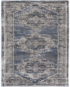 Nourison Home American Manor AMR02 Blue Rug, 2'2" x 7'6"