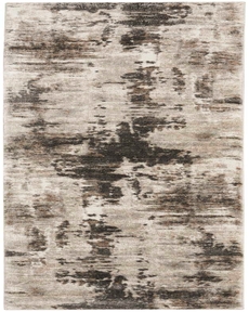 Nourison Home American Manor AMR04 Ivory/Mocha Rug, 2'2" x 7'6"
