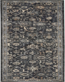 Nourison Home Moroccan Celebration KI385 Navy Rug, 2'2" x 7'6"