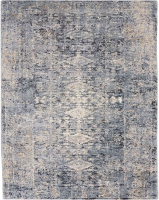 Nourison Home Moroccan Celebration KI3M1 Slate Rug, 2'2" x 7'6"