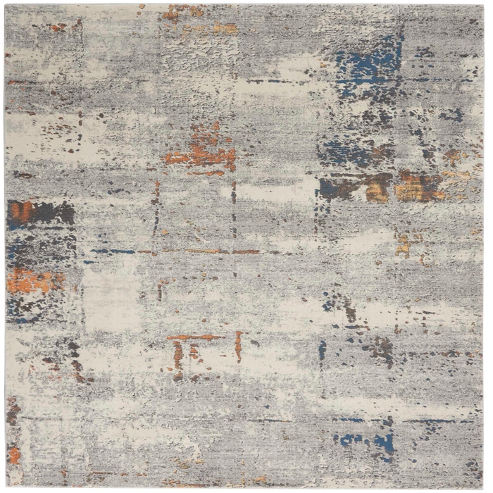 Kathy Ireland Home Grand Expressions Ki54 Grey Multi