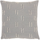 kathy ireland&#174; Home PILLOW SS300 GREY 18" x 18" THROW PILLOW
