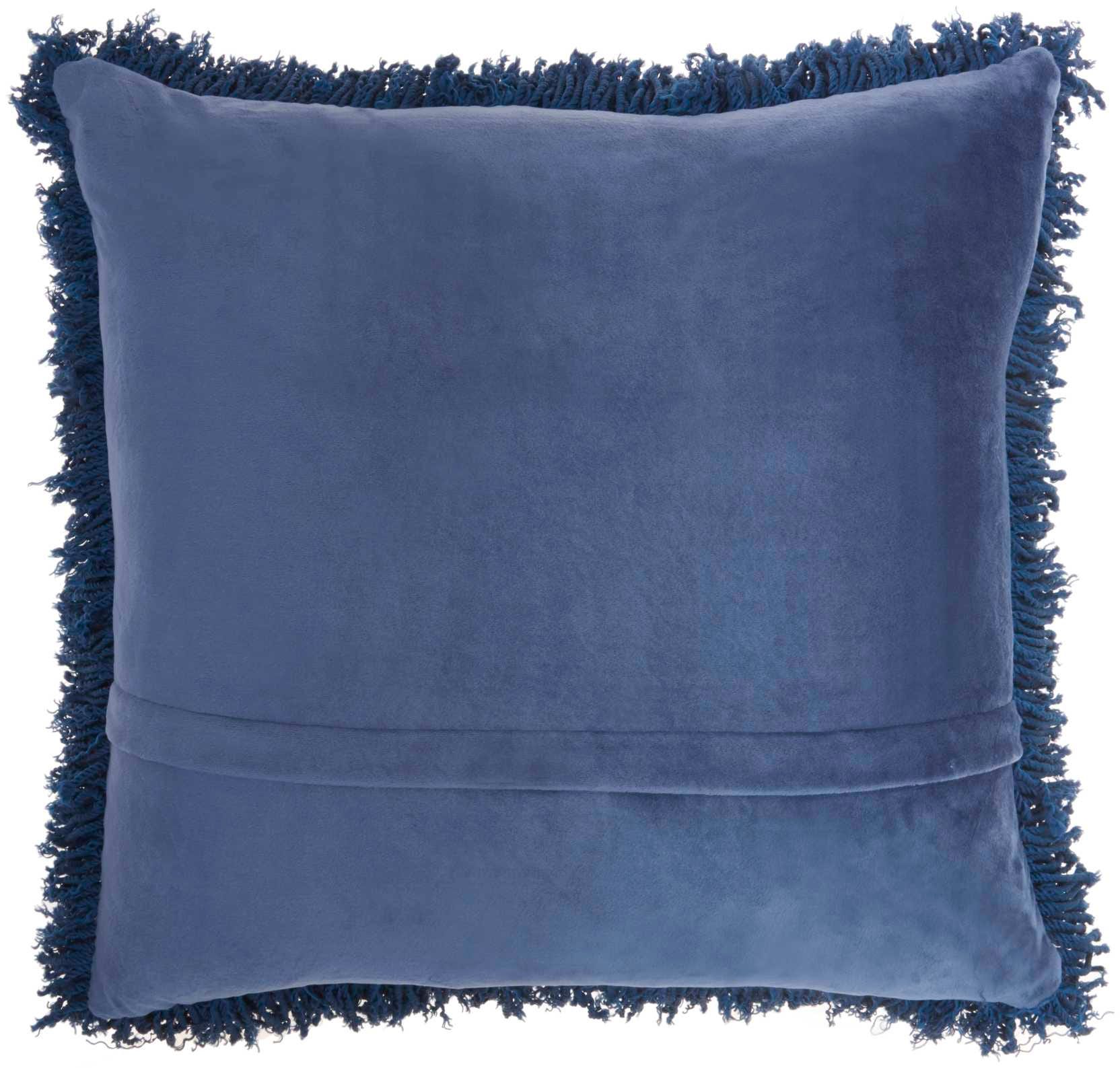 Mina Victory Pillow TL208 Navy 20 x 20 Throw Pillow