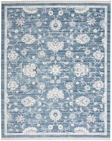 Lennox LEN01 Blue/Ivory Rug