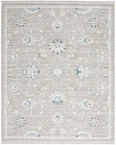 Lennox LEN01 Grey/Ivory Rug