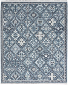 Lennox LEN02 Blue/Grey Rug
