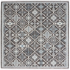 Lennox LEN02 Charcoal/Ivory/Blue Rug