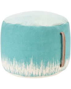 Lifestyle AS263 Turquoise 20" X 20" X 12" Pouf