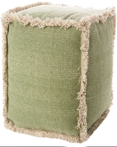 Lifestyle AS301 Sage 16" X 16" Pouf