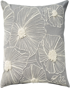 Lifestyle AZ358 Grey 20" X 20" Pillow Cover
