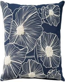 Lifestyle AZ358 Navy 20" X 20" Pillow Cover