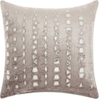 Lifestyle CS012 Silver Grey 14" X 20" Throw Pillow