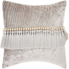 Lifestyle CS018 Grey 14" X 20" Throw Pillow