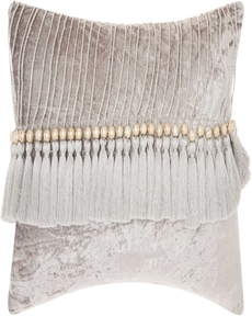 Lifestyle CS018 Grey 14" X 20" Throw Pillow