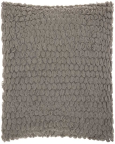 Lifestyle DC142 Light Grey 14" X 20" Throw Pillow